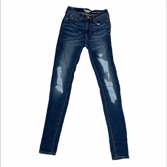 Levi's Denim - Levi Denizen dark wash high rise jegging